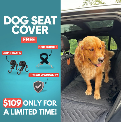 Dog Seat Cover - 60% OFF