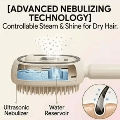 💆LAST DAY 49% OFF-Electric Spray Air Cushion Massage Comb💗3-in-1 Electric Spray Scalp Massage Comb