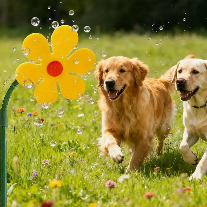 Magic Sunflower Sprinkler Toy for Kids & Garden