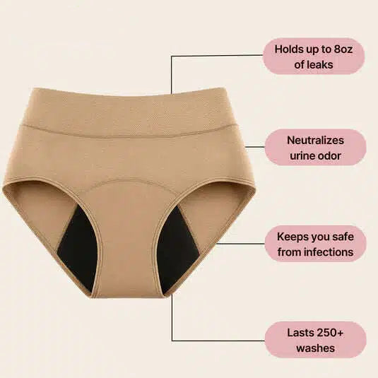 Big Sale 70% OFF Ends Today！|Tiworld™  100% Leak-Proof Underwear 4-pack