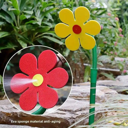 Magic Sunflower Sprinkler Toy for Kids & Garden