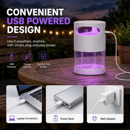 🦟 49% OFF! UV Mosquito Killer Lamp – quiet, USB, chemical-free. 50K+ sold! 🔇🌙