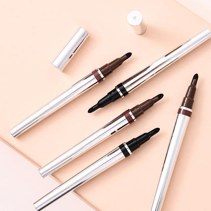 🔥1+1 gratis!!🌟 Szybkoschnący, wodoodporny, nierozmazujący się kremowy eyeliner